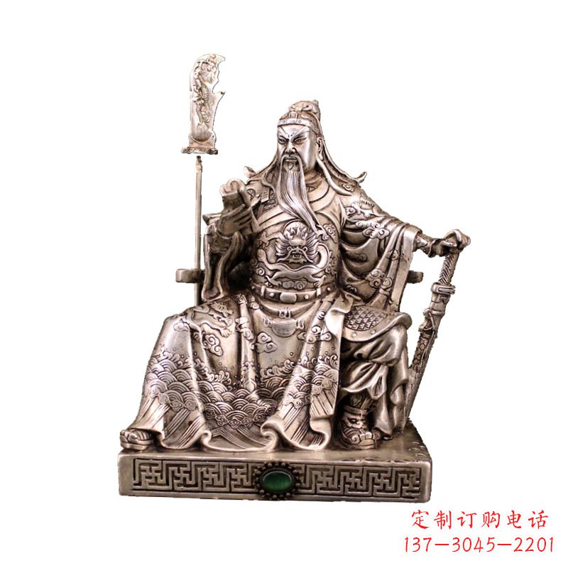 贵州体现英雄风范的关公雕塑