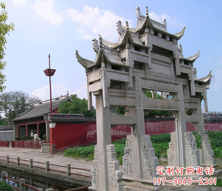 贵州专业大型牌坊石雕制作