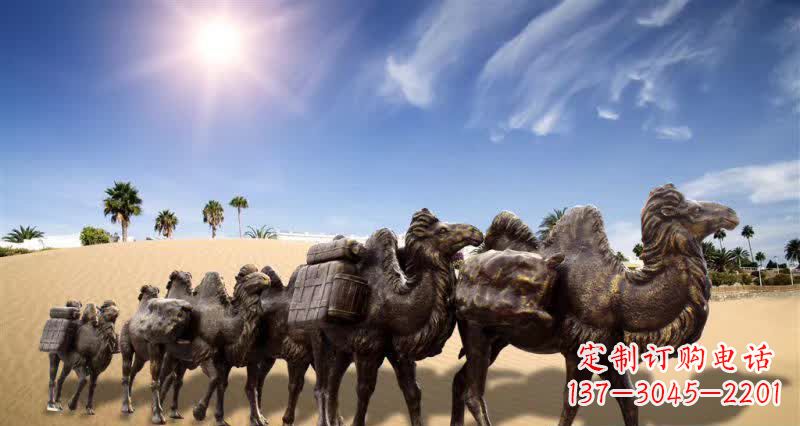 贵州中领雕塑沙漠骆驼铜雕制作工艺与定制标准