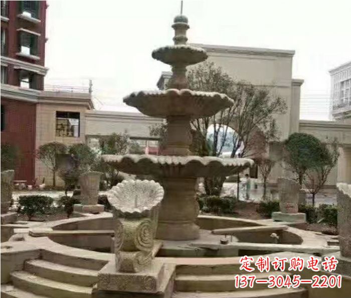 贵州高品质砂岩喷泉雕塑