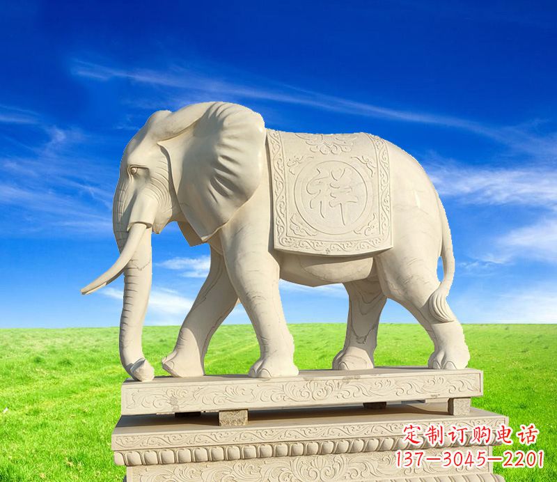 贵州来自中领雕塑的精美大象雕塑