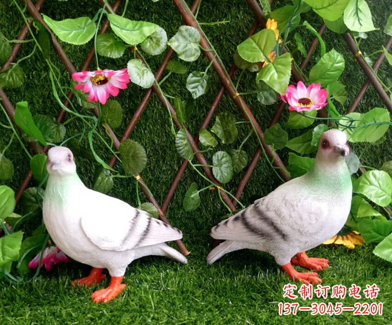 贵州传递和平的鸽子雕塑