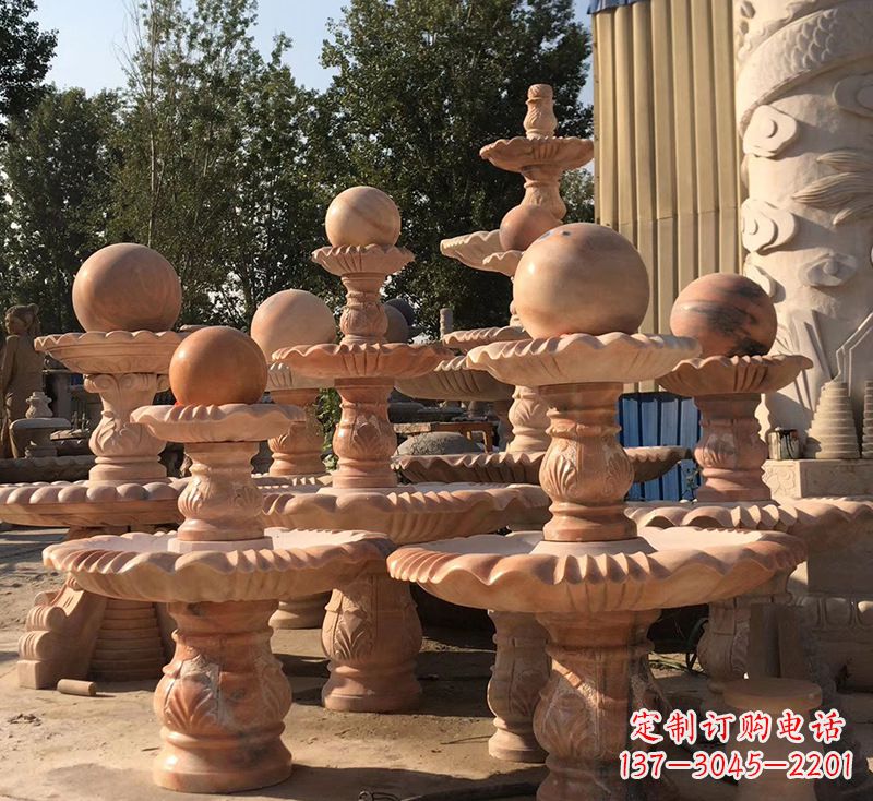 贵州精致而优雅的深圳风水球雕塑