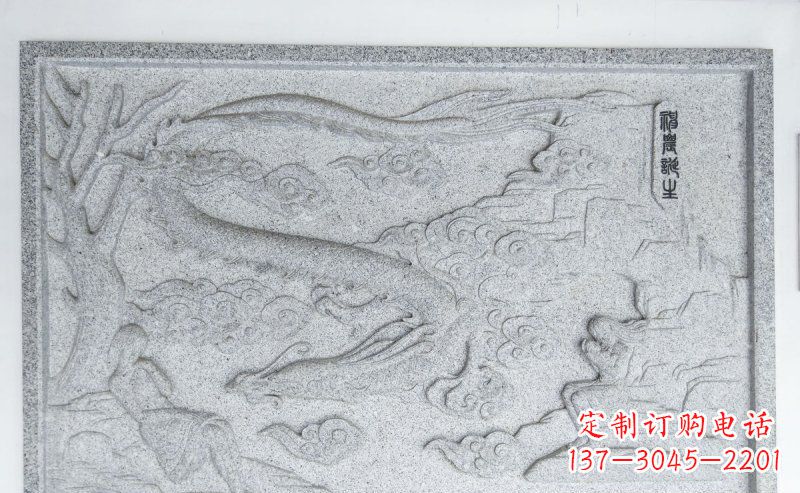 贵州大理石龙雕塑,神有其形