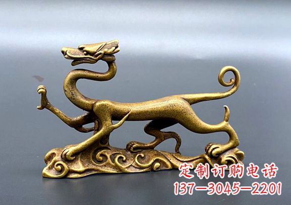 贵州精美青龙雕塑深受艺术爱好者欢迎