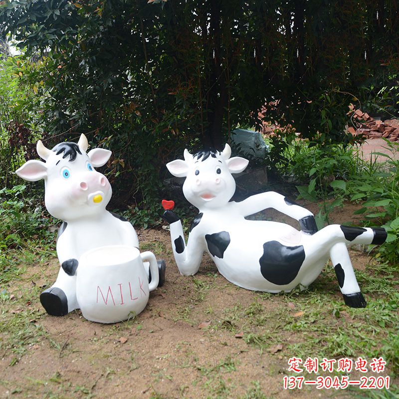 贵州中领雕塑出品:生肖牛卡通雕塑