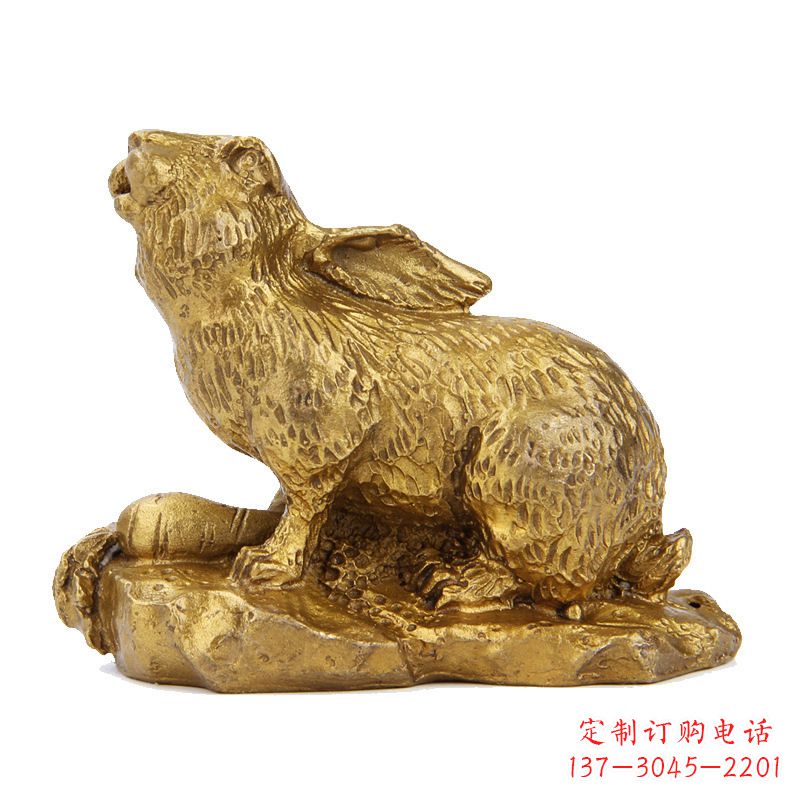 贵州精美铸铜鎏金动物雕塑