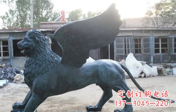 贵州圣马可飞狮铜雕