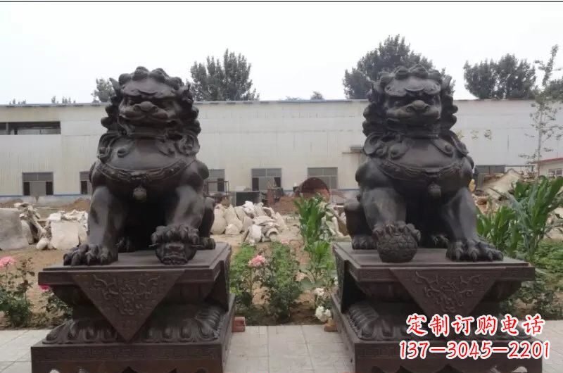 贵州精灵定制狮子铜雕塑