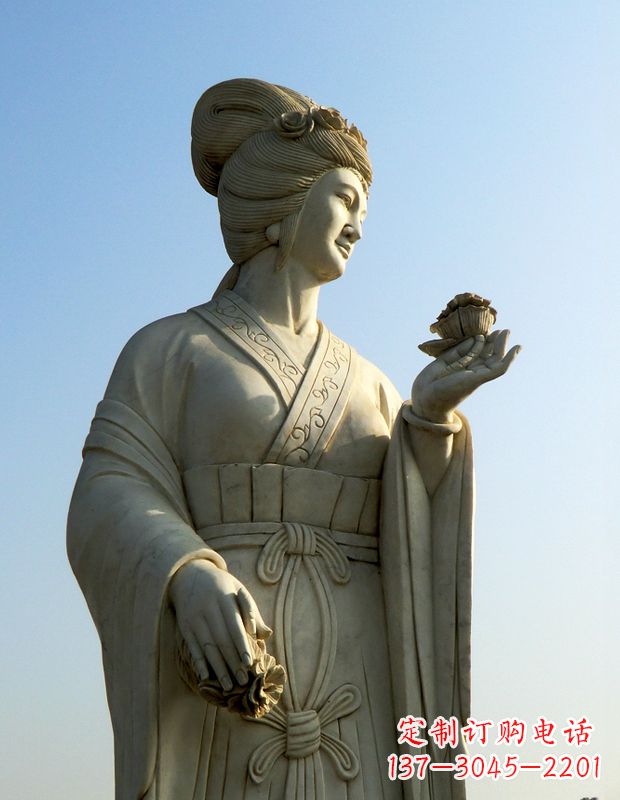 贵州中领雕塑推出的古典美人雕塑，是一个古典美…