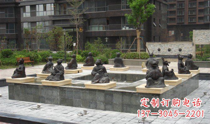 贵州中领雕塑:传承十二生肖文化的铜雕精品