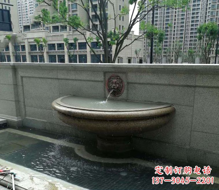 贵州精美高雅的喷泉雕塑