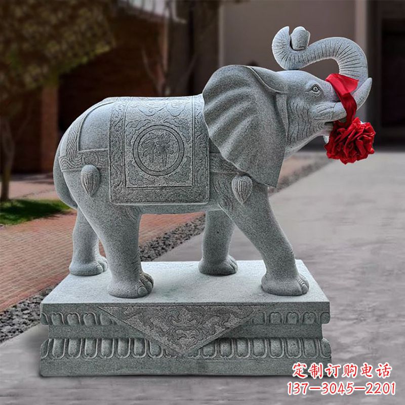 贵州中领雕塑定制大象雕塑