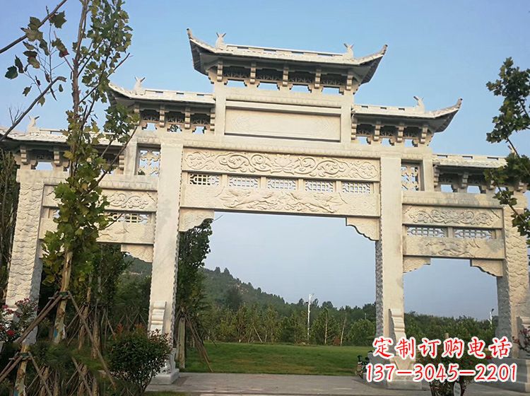 贵州专业的石牌坊雕塑定制