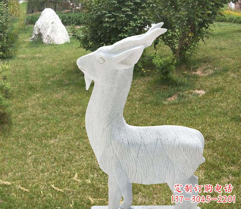 贵州中领雕塑角度石雕动物羊雕塑