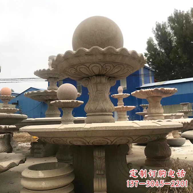 贵州石雕风水球雕塑