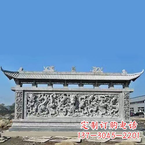 贵州石雕浮雕影壁塑——高雅时尚的室内艺术装饰