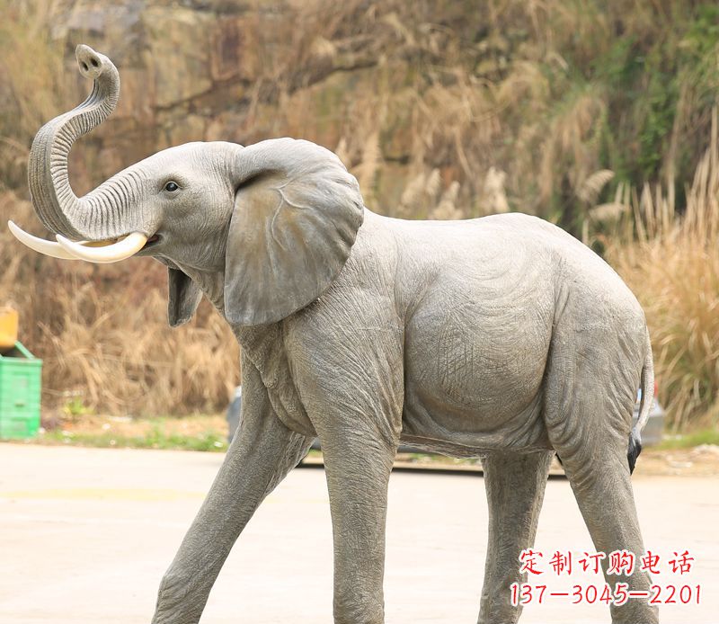 贵州中领雕塑大象雕塑特色定制
