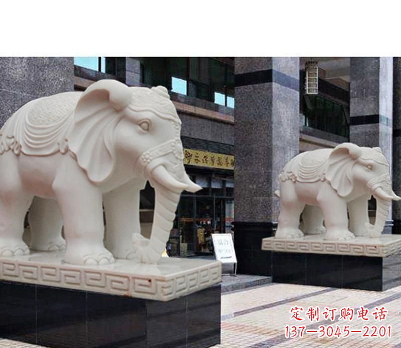 贵州最佳选择——石雕酒店大象雕塑