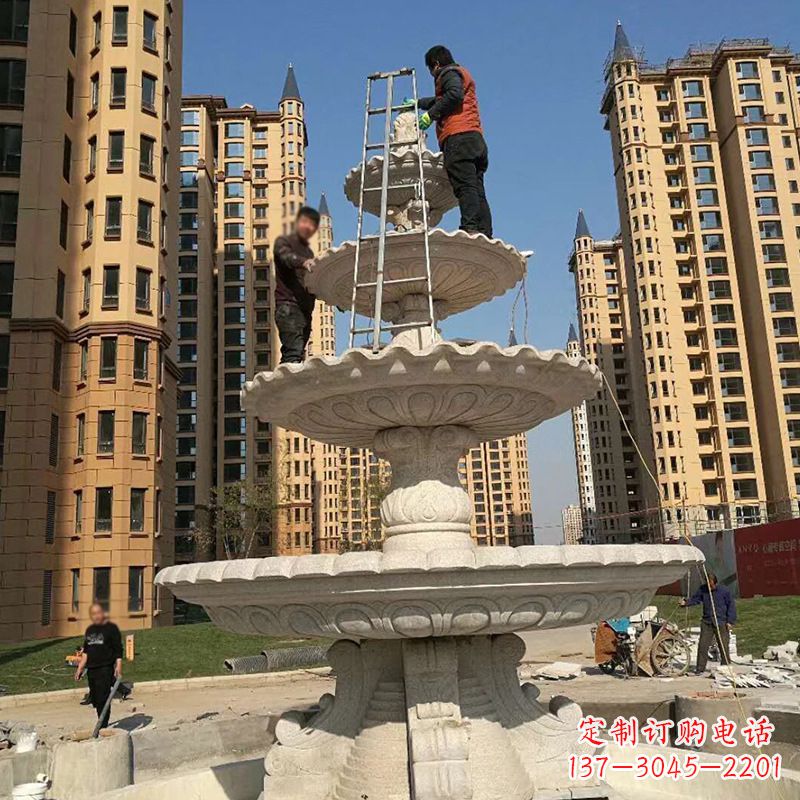 贵州欣赏经典,九龙喷泉雕塑