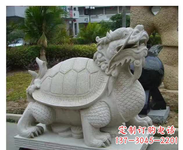 贵州石头雕刻的动物雕塑