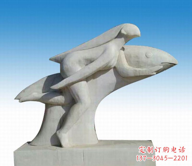贵州中领雕塑海豚雕塑,让你的公园变得出众!