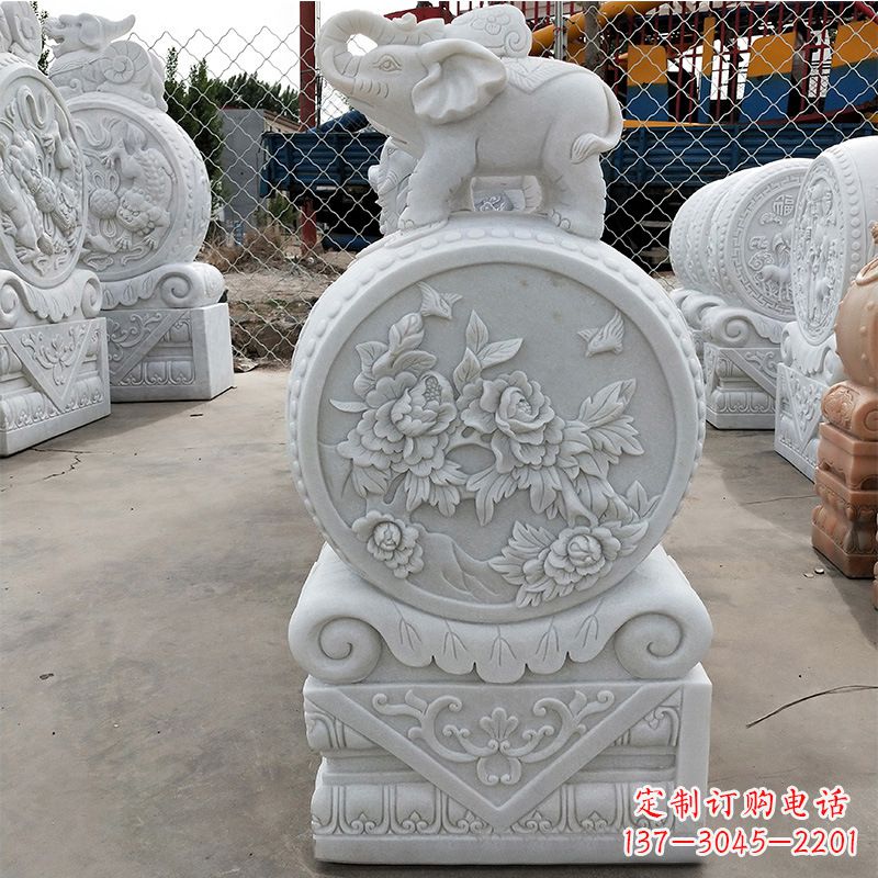 贵州精美门墩雕塑,增添独特气质