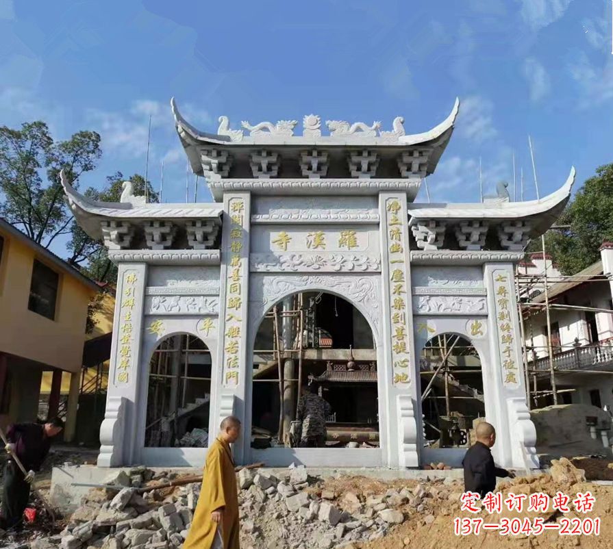 贵州西安中领雕塑:高端定制牌坊雕塑