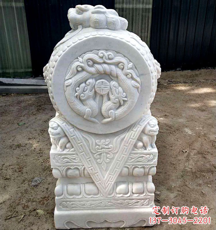 贵州精致麒麟,点亮门墩