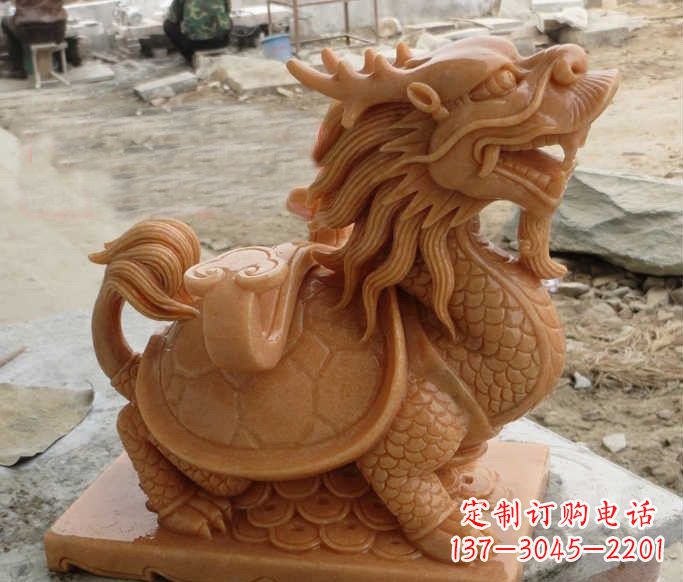 贵州石雕招财龙龟