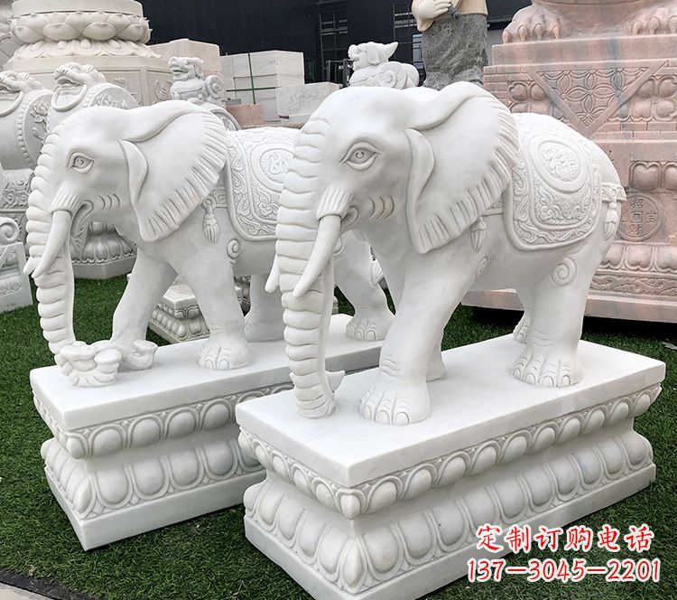 贵州石浮雕大象