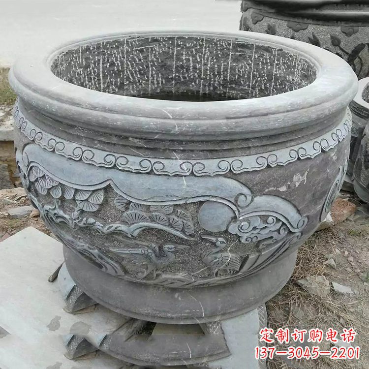 贵州石刻园林鱼缸
