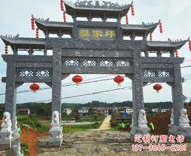 贵州石牌坊石雕