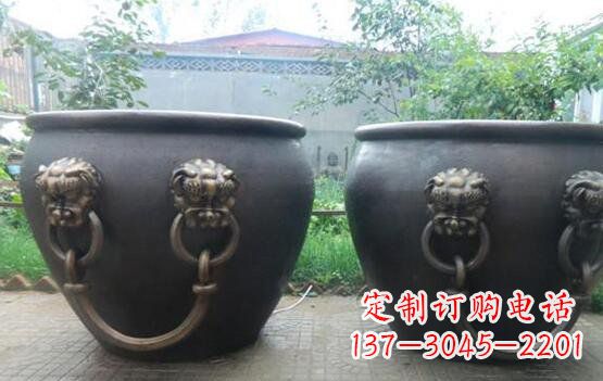 贵州水缸寺庙景观铜雕