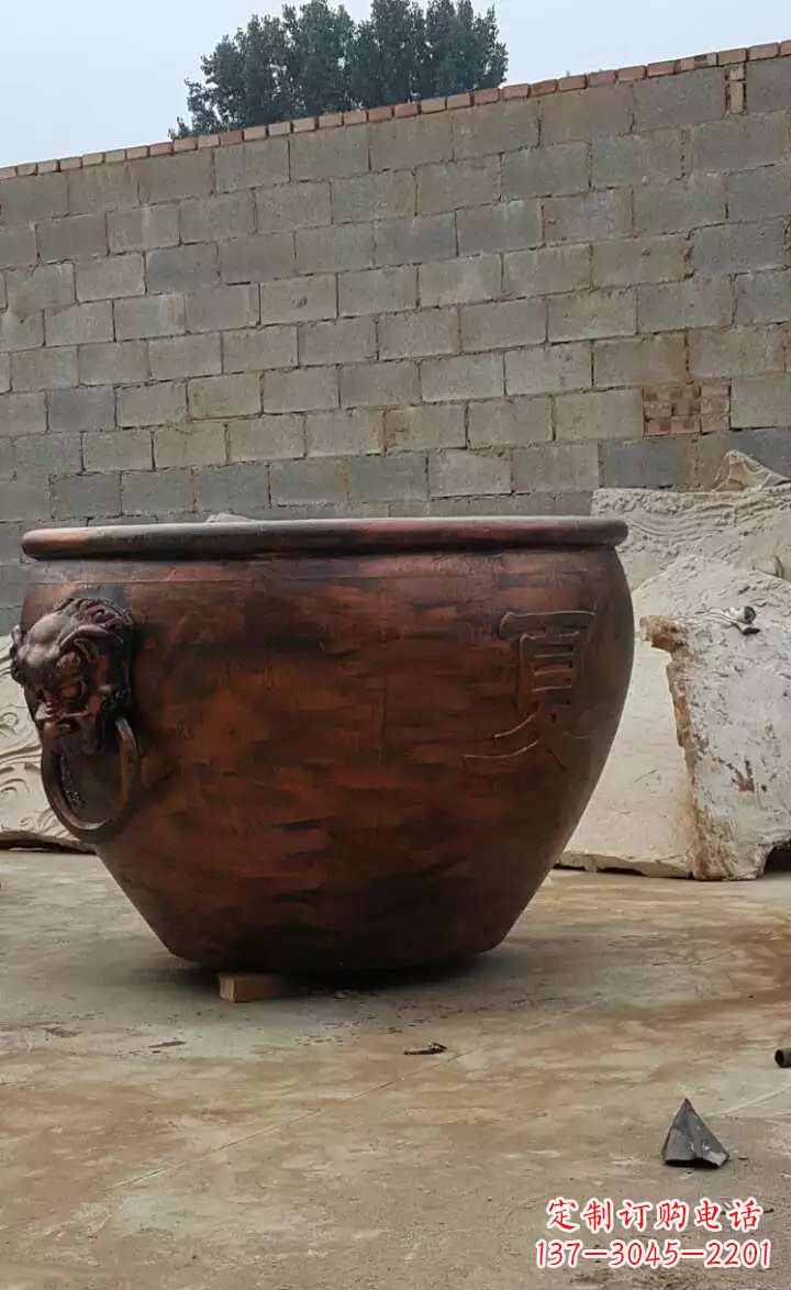 贵州水缸铜雕
