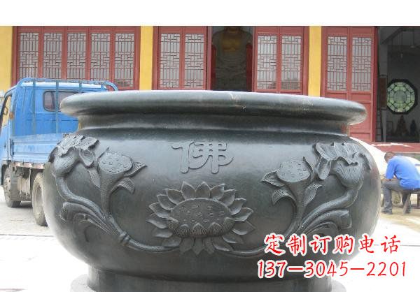 贵州水缸寺庙铜雕 (2)
