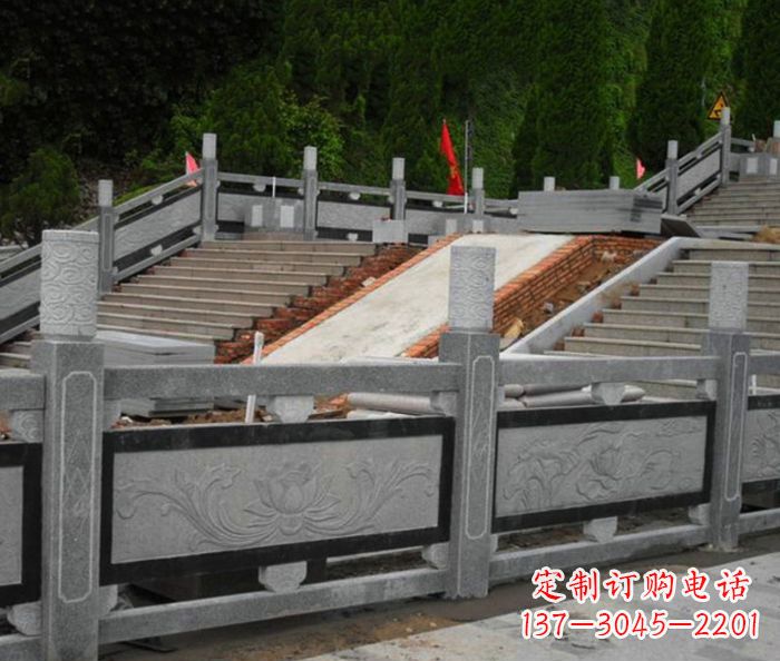 贵州寺庙景观仿古石栏板 (2)