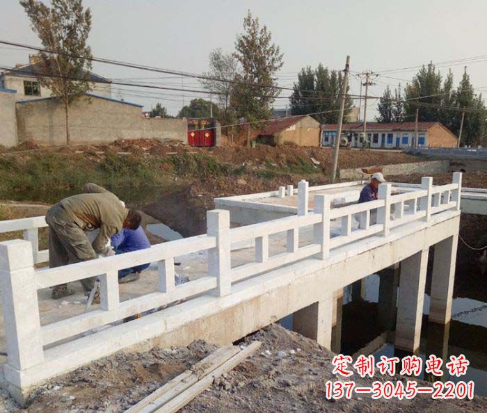 贵州寺庙景观汉白玉栏板石雕