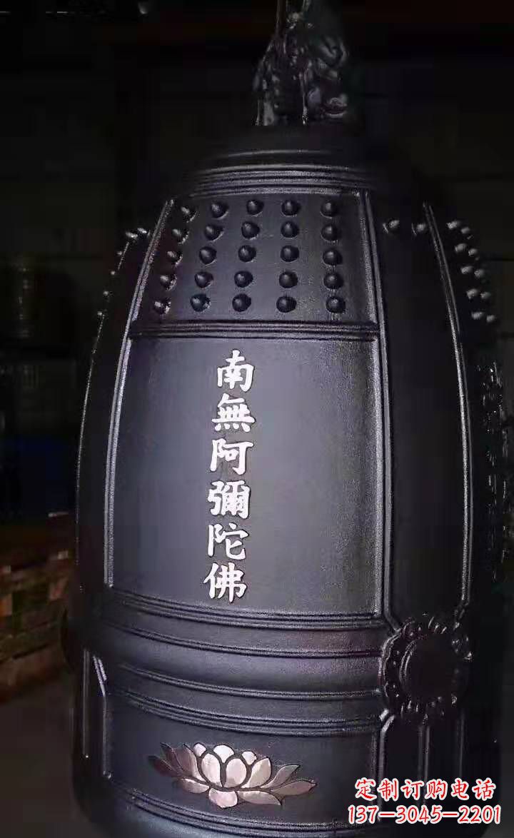 贵州寺庙铜钟雕塑户外景观雕塑