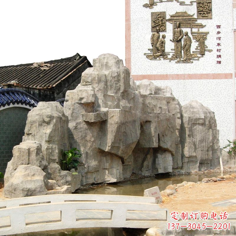 贵州塑石假山雕塑
