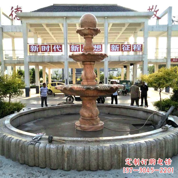 贵州天使喷泉石雕
