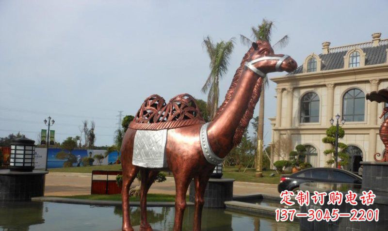 贵州铜雕抽象骆驼
