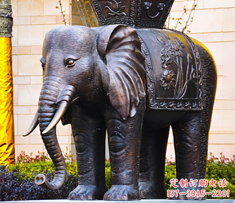 贵州铜雕大象