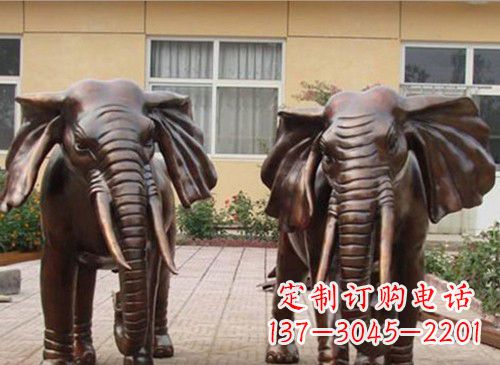贵州铜雕大象222