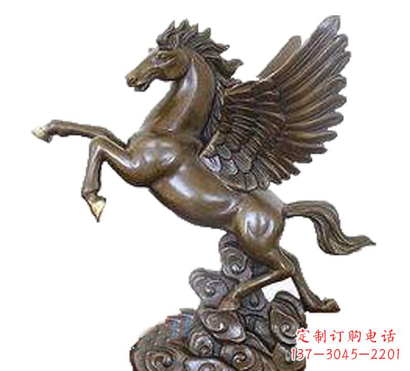 贵州铜雕飞黄腾达飞马