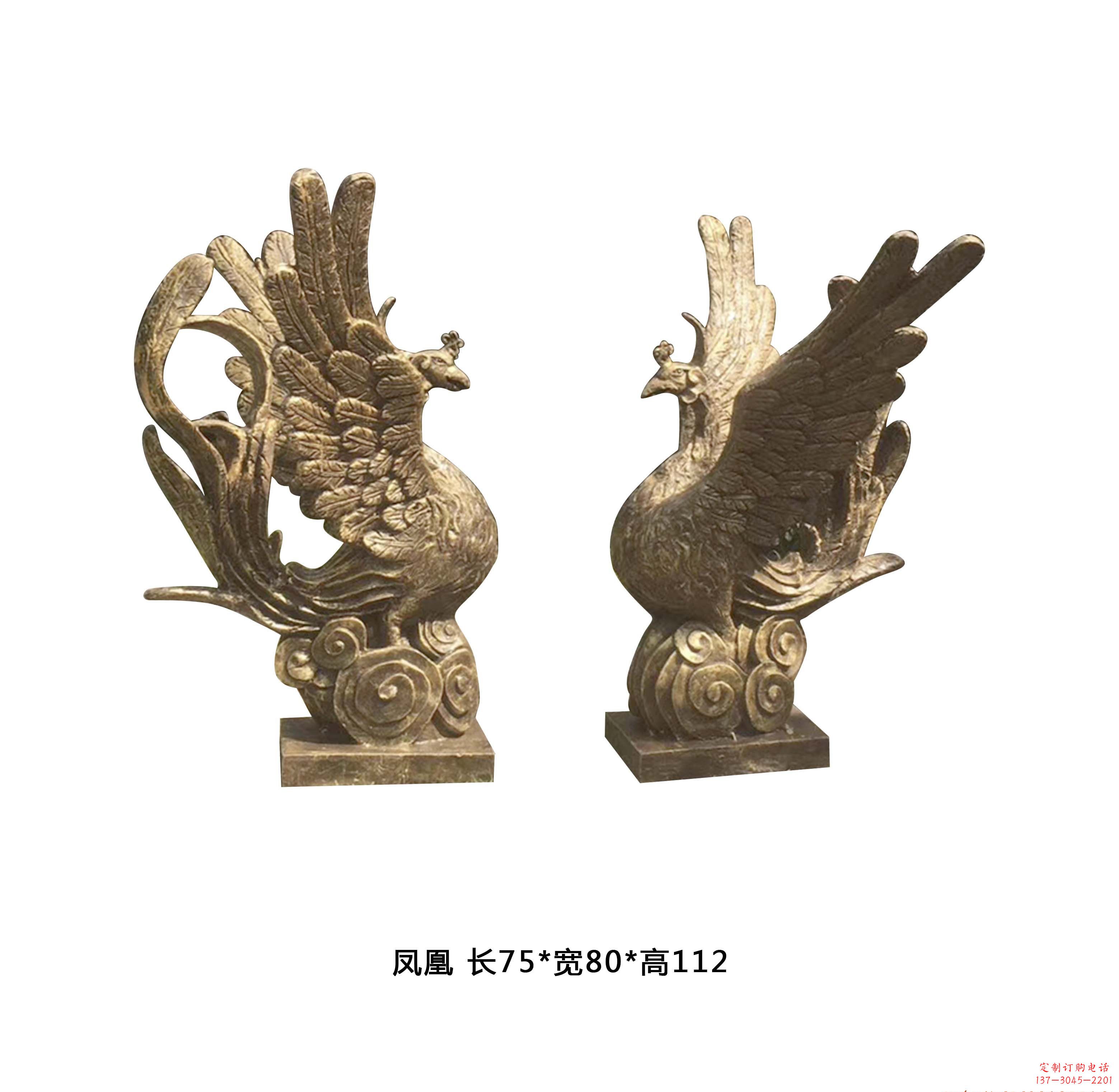 贵州铜雕凤凰雕塑