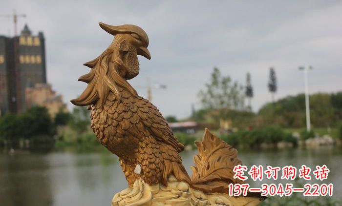 贵州铜雕凤凰古代神兽雕塑