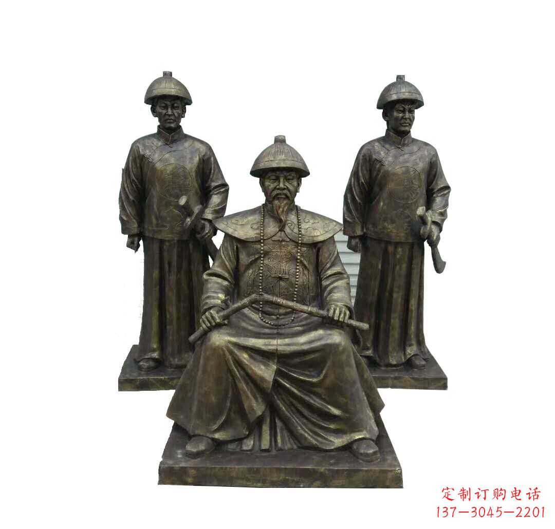 贵州铜雕古代名人林则徐