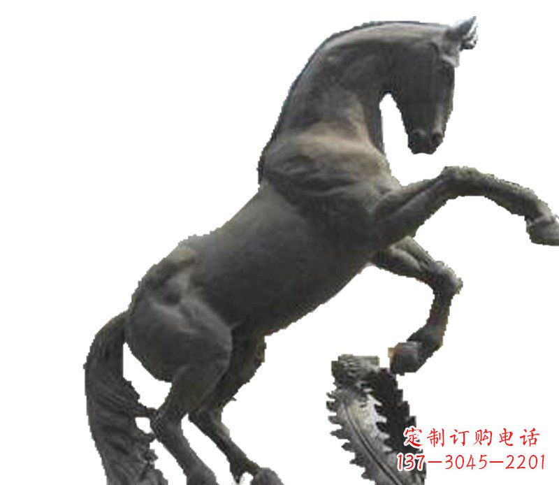 贵州铜雕广场街道景观摆件动物马雕塑