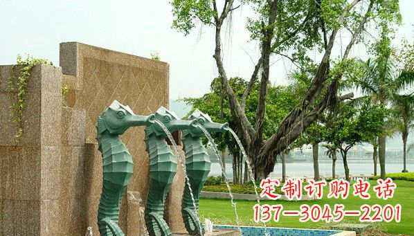 贵州铜雕海马雕塑